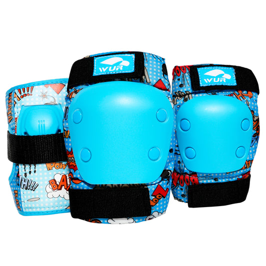 Blue kids protective gear